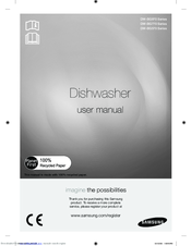 Samsung DW-BG770 Series User Manual