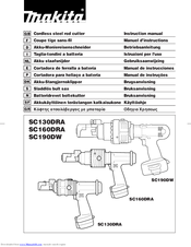 Makita SC130DRA Instruction Manual