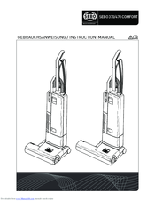 Sebo 470 Comfort Instruction Manual
