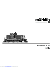 marklin BR 261 DB Manual