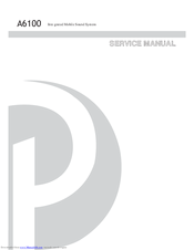 Phonic A6100 Service Manual