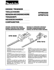 Makita HTR7610 Original Instruction Manual