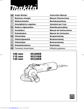 Makita 9521NB Instruction Manual