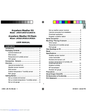 Oregon Scientific LW301 User Manual