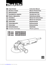 Makita 9560Z Instruction Manual