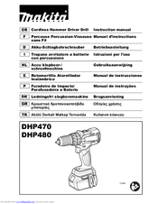 Makita DHP480 Instruction Manual