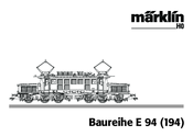 Marklin baureihe E 94 Instruction Manual