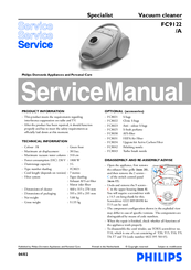 Philips FC9122 Service Manual