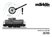 Marklin 36700 Instruction Manual