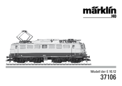 Marklin 37106 Instruction Manual