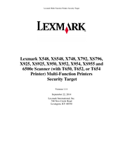 lexma XS955 Manual