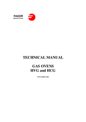 Fagor HVG-20/11 Technical Manual