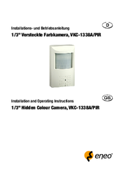 Eneo VKC-1338A/PIR Installation Manual