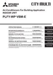 Mitsubishi Electric PLFY-WP40VBM-E Operation Manual