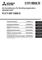 Mitsubishi Electric PLFY-WP32VBM-E Operation Manual
