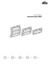 Frico IRCF Original Instructions Manual