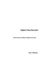 Hunt CCTV HAR303-4 User Manual
