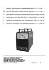 Elettro TIG 2510 Instruction Manual