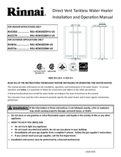 Rinnai Rucs65i Series Manuals Manualslib