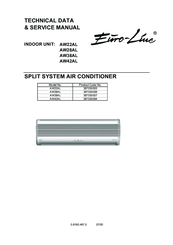 Argoclima AW42AL Technical Data & Service Manual