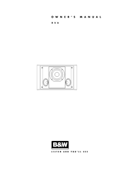 Bowers & Wilkins DS6 Owner's Manual