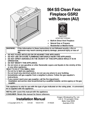Dragon Wholesaling 564 SS GSR2 Installation Manual
