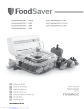 FoodSaver FSFSMA0050 Reference Manual