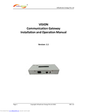 InfluxGreen IGVC-01 Installation And Operation Manual