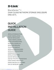 D-Link ShareCenter+ DNS-327L Quick Installation Manual