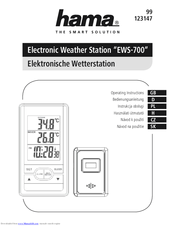 Hama EWS-700 Operating Instructions Manual