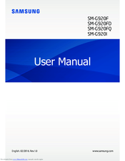 Samsung SM-G920I User Manual