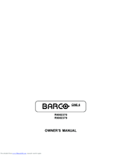 Barco R9002370 Owner's Manual