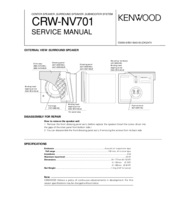 Kenwood CRW-NV701 Service Manual