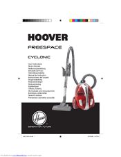 Hoover Freespace cyclonic TFS 7207 User Instructions