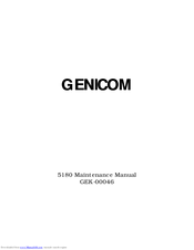 Genicom 5180 Maintenance Manual