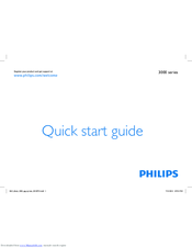 Philips 42PFL3007 Quick Start Manual