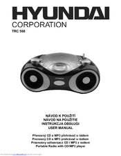 Hyundai TRC 568 User Manual