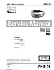 Philips AZ3830/55 Service Manual