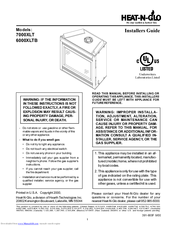 Heat-N-Glo 7000XLT Installer's Manual