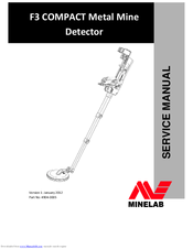 Minelab F3 COMPACT Metal Mine Service Manual
