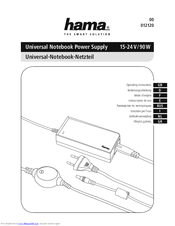 Hama 54196 Operating Instructions Manual