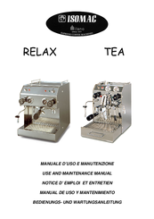 Isomac Relax Use And Maintenance Manual