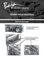 Baja Motorsports WD400U Setup Instructions