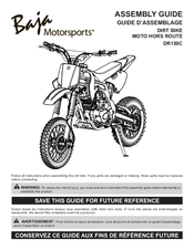 Baja motorsports DR150C Assembly Manual