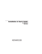 Kenwood UCR 421 Installation & User Manual