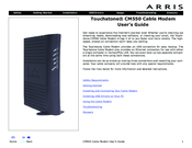 Arris Touchstone CM550A User Manual