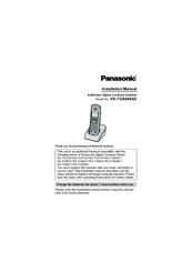 Panasonic KX-TGA648AZ Installation Manual
