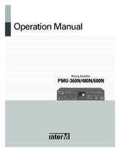 Inter-m PMU-360N Operation Manual