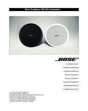 Bose FreeSpace DS 40F Installation Manual