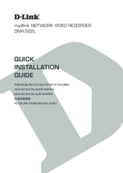 D-Link MYDLINK DNR-322L Quick Installation Manual